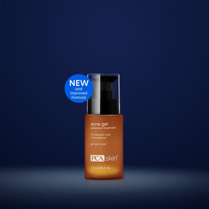 PCA Skin Acne Gel Advanced Treatment 29.5ml - on PCA Skin blue background
