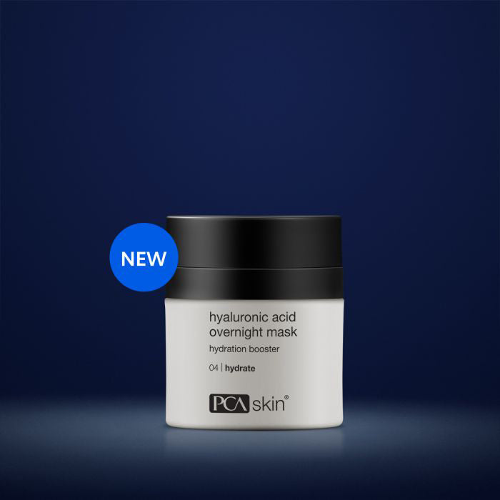 PCA Skin Hyaluronic Acid Overnight Mask 51g - on PCA Skin blue background