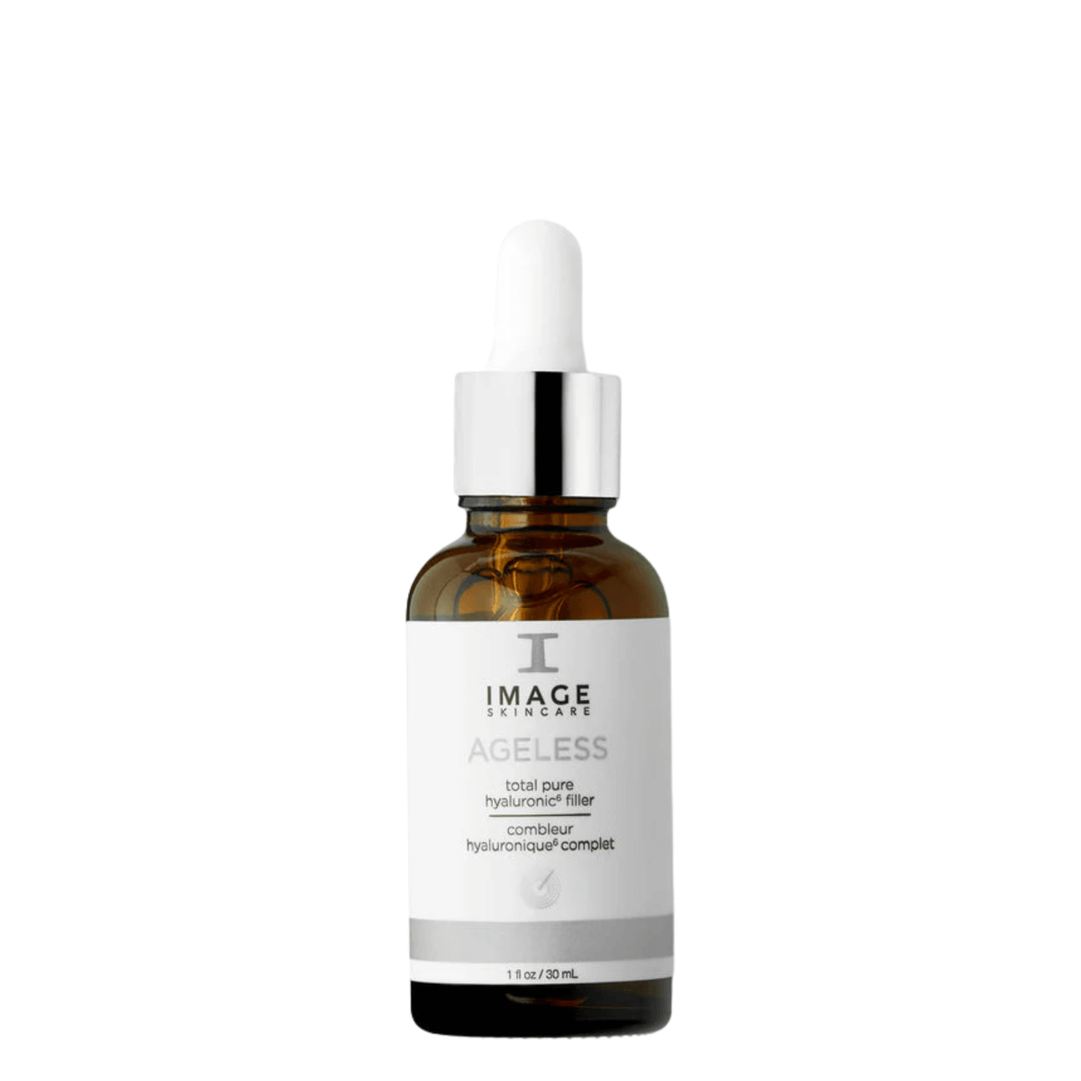 IMAGE Skincare AGELESS Total Pure Hyaluronic6 Filler 30ml dropper bottle, a hyaluronic acid serum with six forms of HA