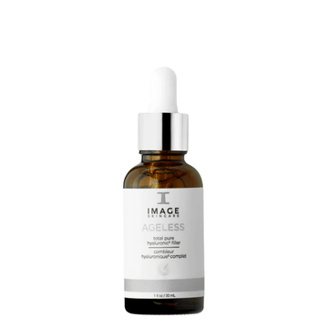 IMAGE Skincare AGELESS Total Pure Hyaluronic6 Filler 30ml dropper bottle, a hyaluronic acid serum with six forms of HA