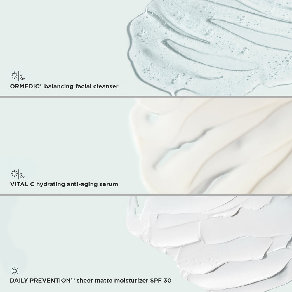 IMAGE Skincare Ready, Set, Discover Starter Set routine steps
