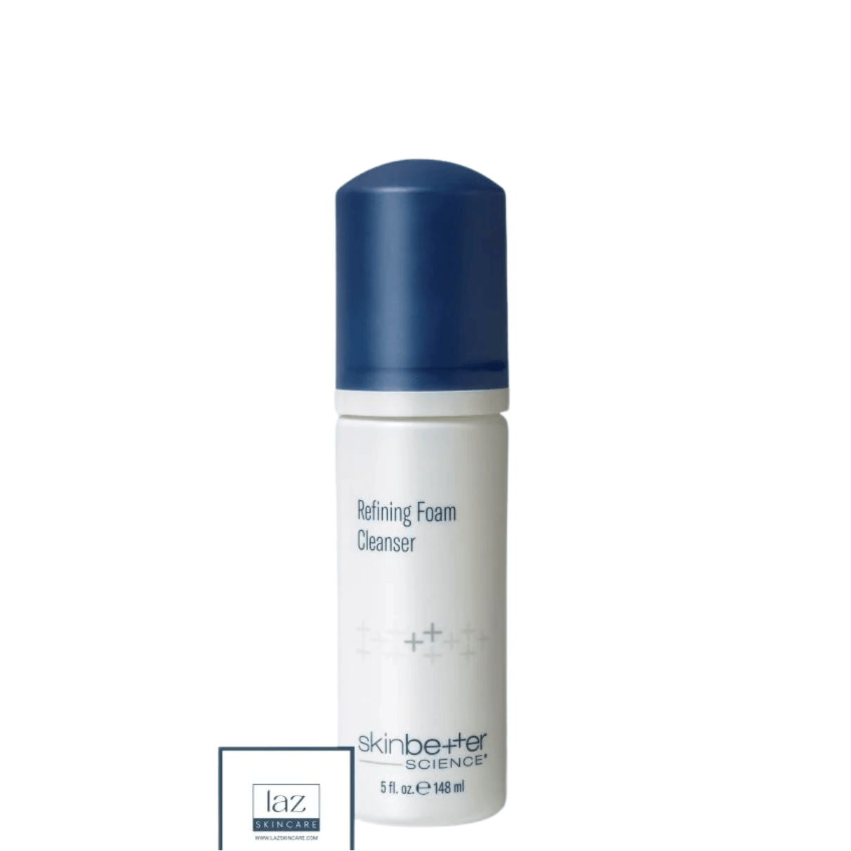 SkinBetter Science Refresh Refining Foam Cleanser in a bottle for exfoliating and purifying skin.