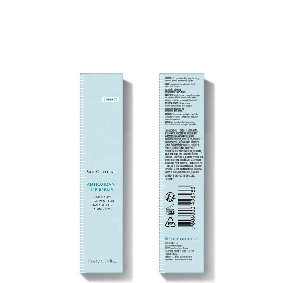 SkinCeuticals Antioxidant Lip Repair 10ml tube