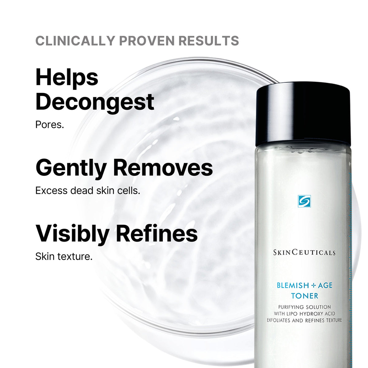 How to apply SkinCeuticals Blemish + Age Toner