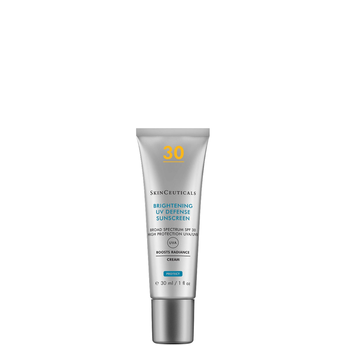 SkinCeuticals Brightening UV Defense SPF 30 sunscreen tube