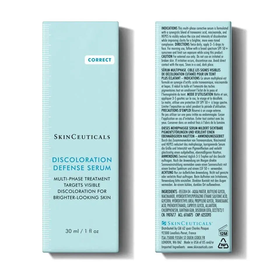 SkinCeuticals Discoloration Defense Serum 30ml box