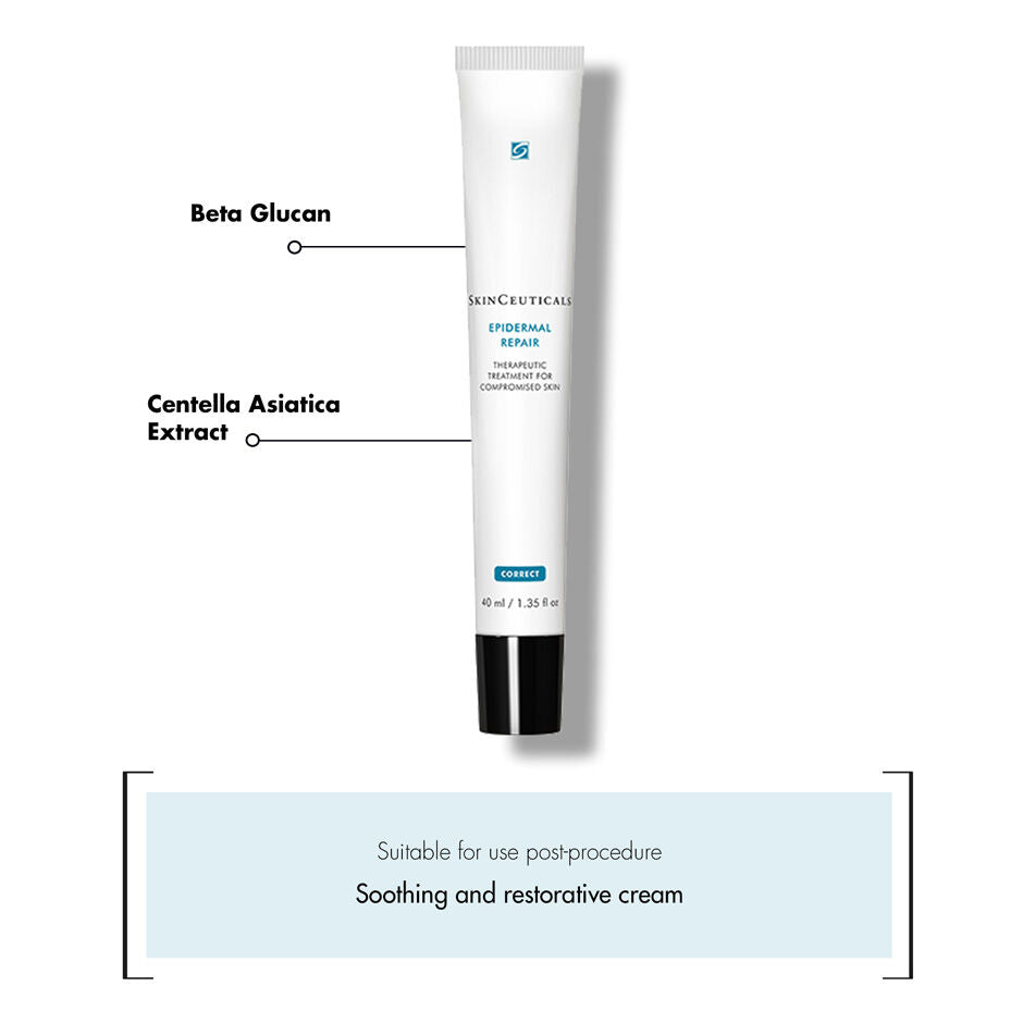 SkinCeuticals Epidermal Repair key ingredients: beta glucan and centella asiatica extract