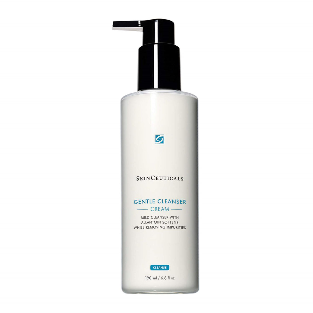 SkinCeuticals Gentle Cleanser 190ml cream cleanser pump bottle