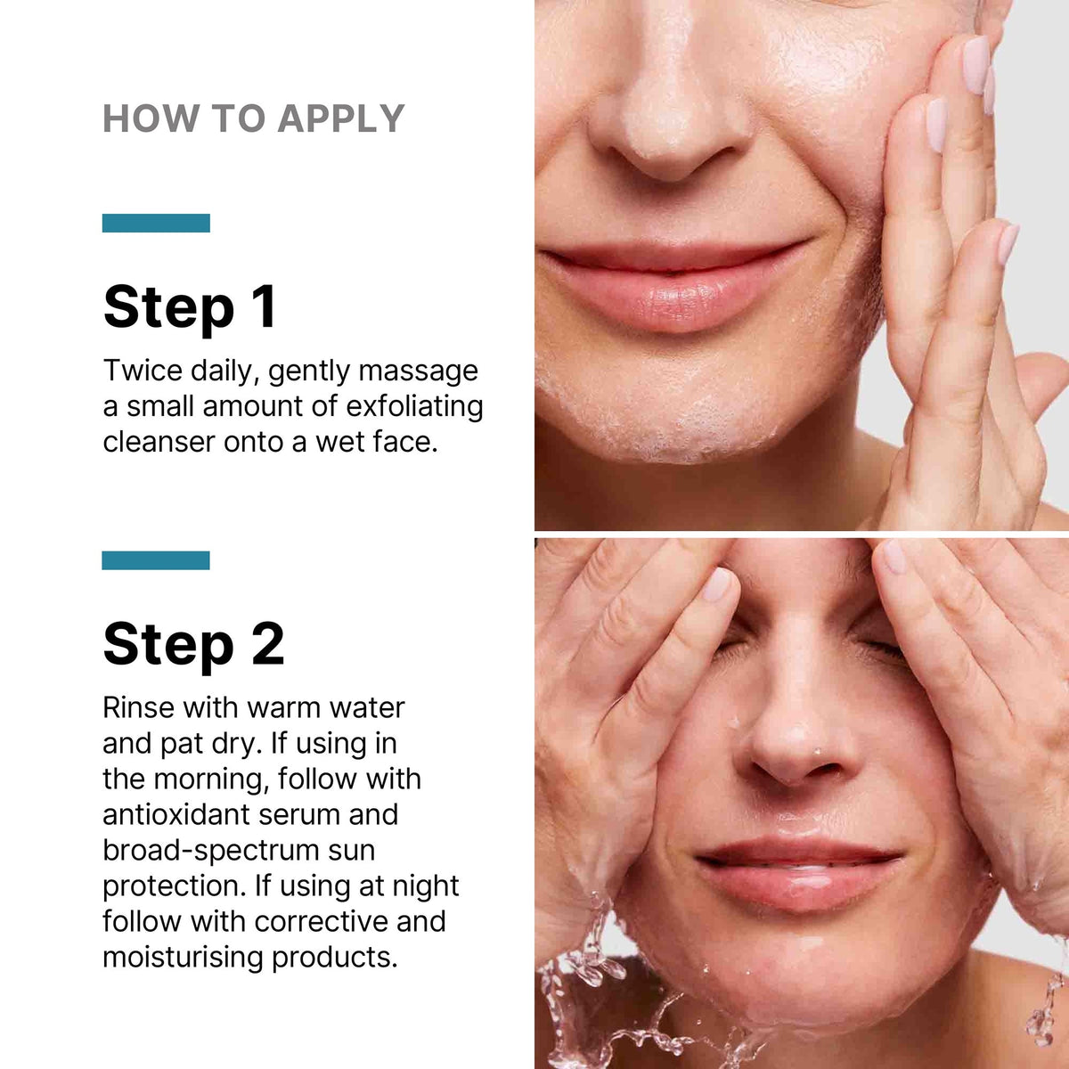 How to apply SkinCeuticals Glycolic Renewal Cleanser