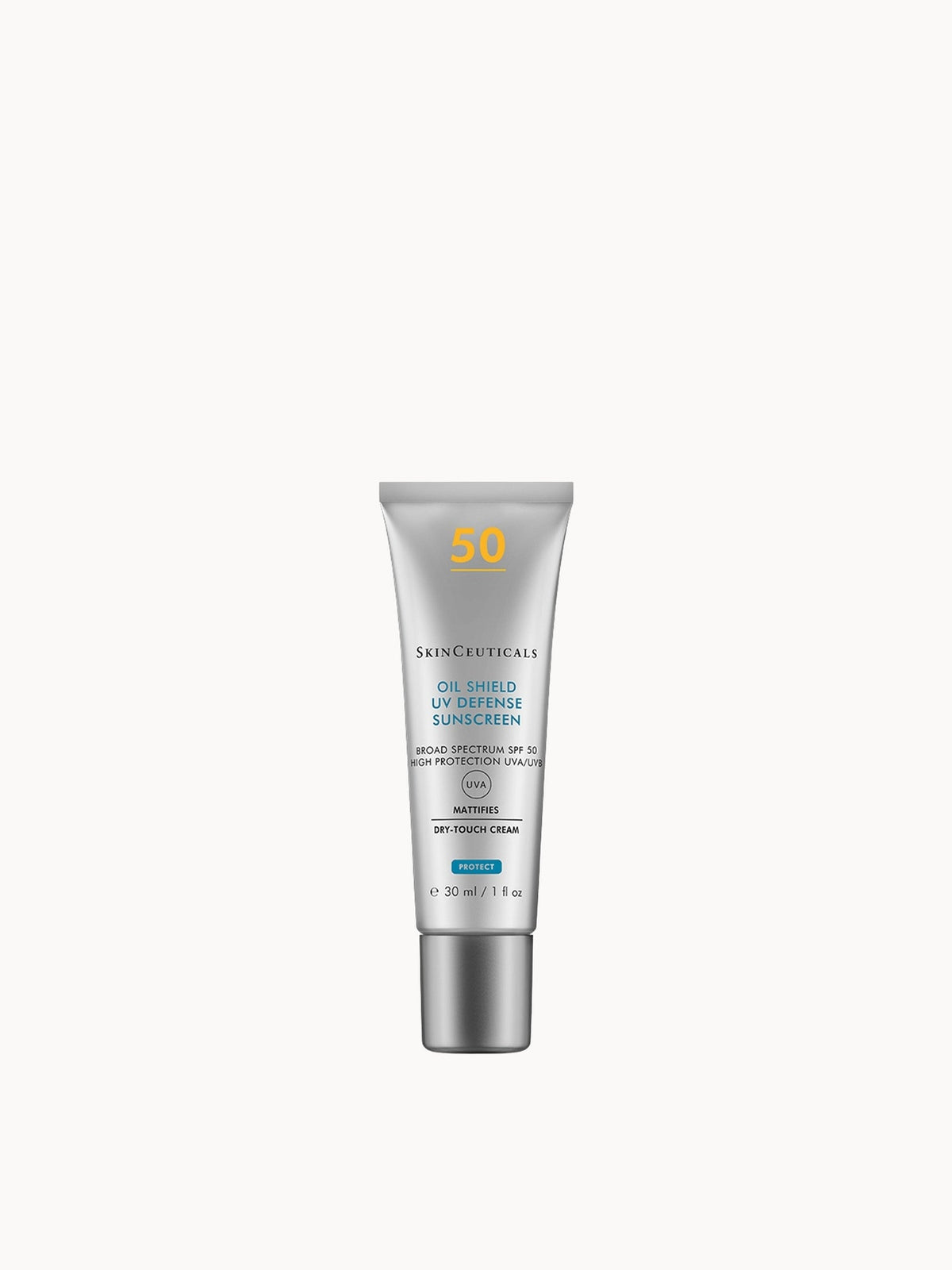 SkinCeuticals Oil Shield UV Defense SPF 50 30ml tube packshot