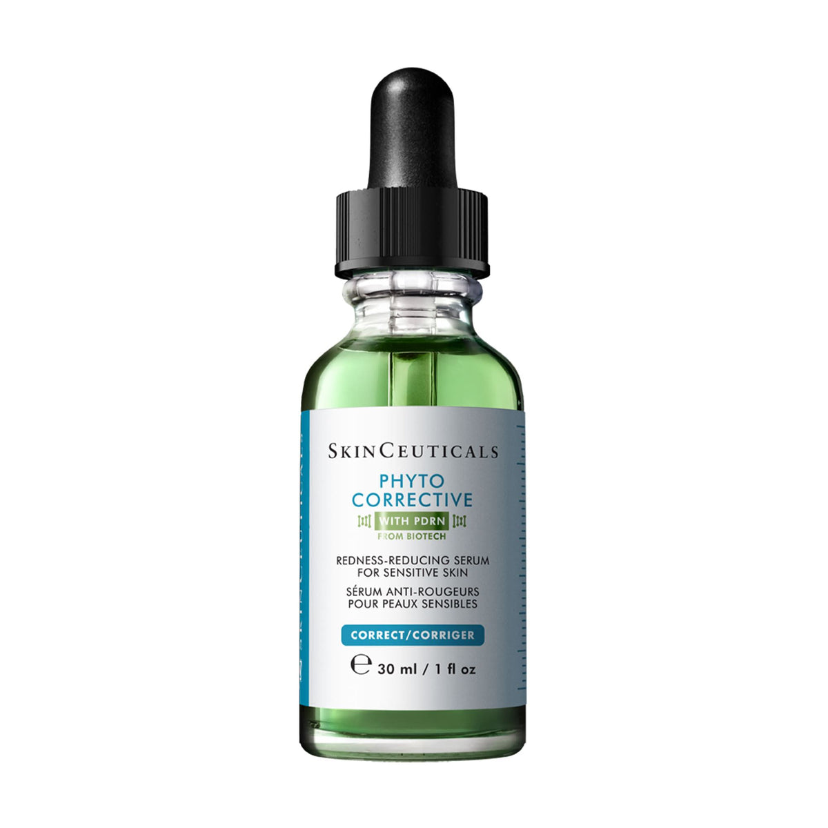 SkinCeuticals Phyto Corrective PDRN Serum 30ml green dropper bottle