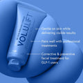 IMAGE VOL.U.LIFT tube showcasing 4D Skin Rebound Technology, emphasizing gentle care and visible results.
