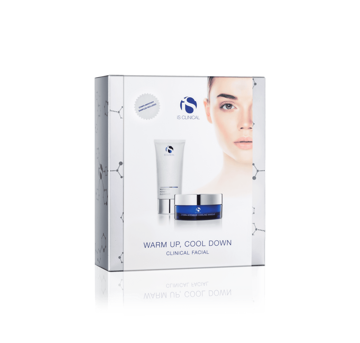 iS Clinical Warm Up, Cool Down At-Home Facial Regime Warming Honey Cleanser and Hydra-Intensive Cooling Masque