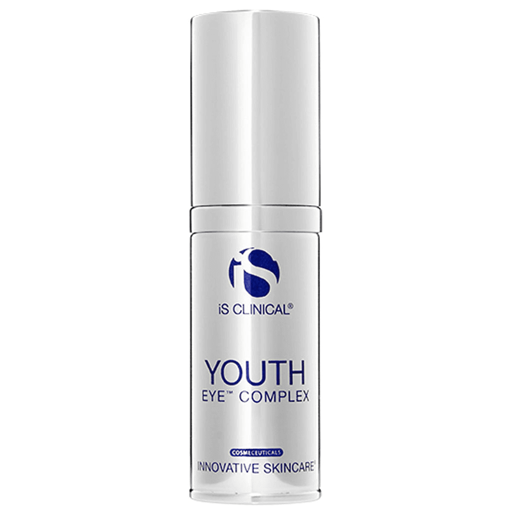 iS Clinical Youth Eye Complex anti-ageing eye cream reduces puffiness and dark circles effectively.
