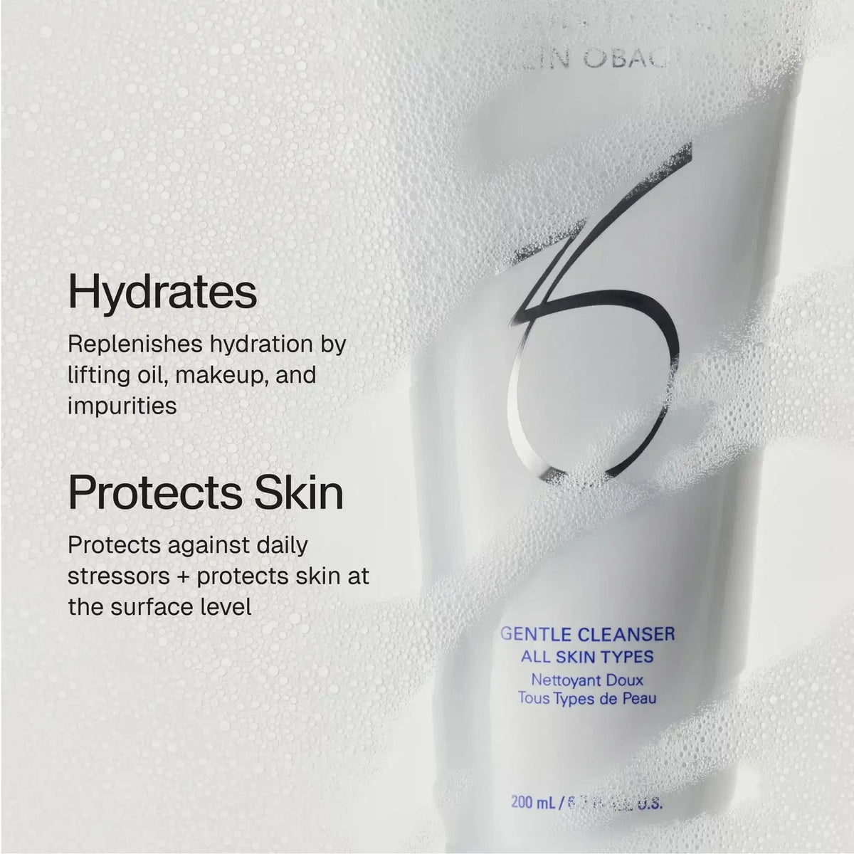 ZO Skin Health Gentle Cleanser - hydrates and protects skin: key benefits