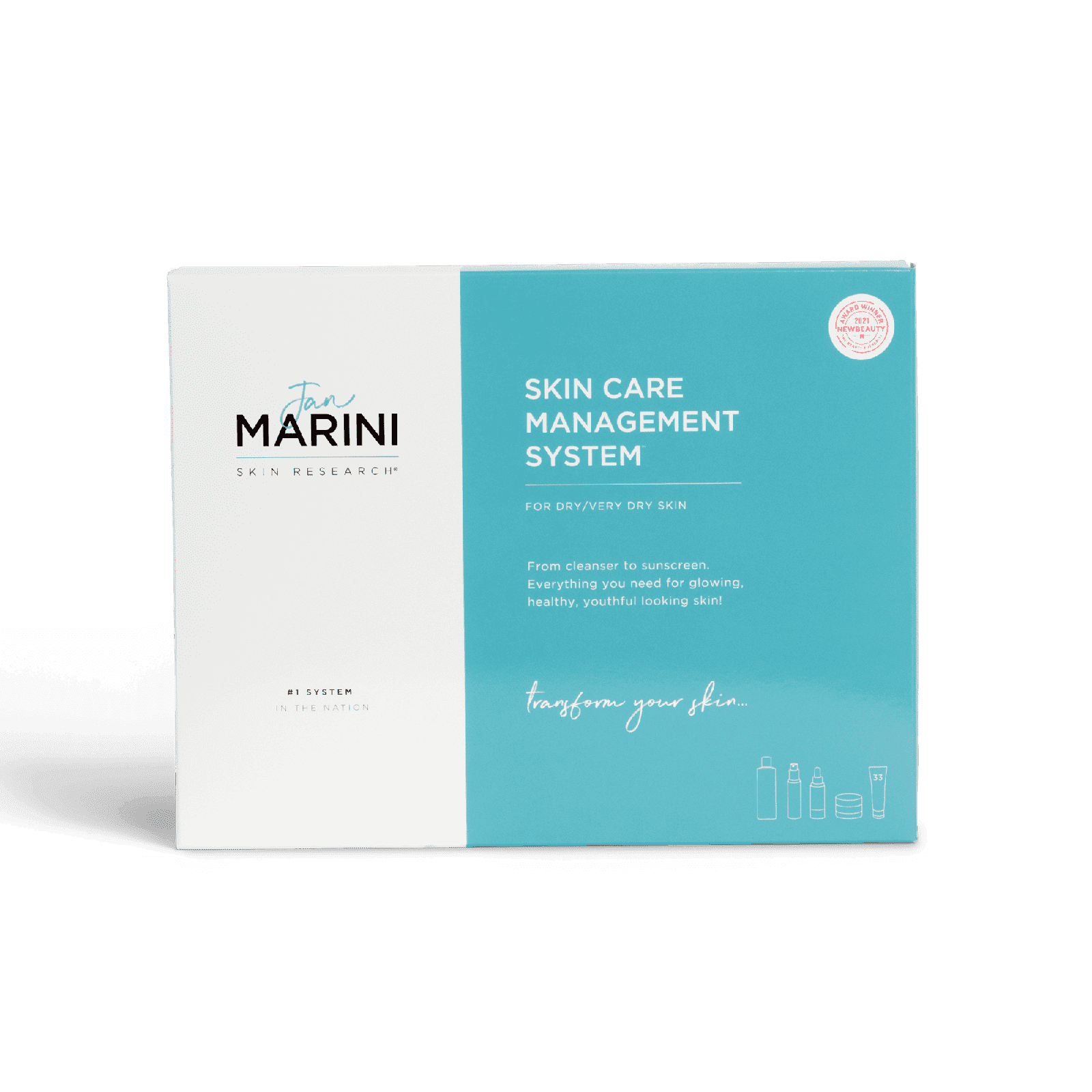 Jan Marini A Skin Care Management System - Dry/Very Dry with Daily Face Protectant SPF 33
