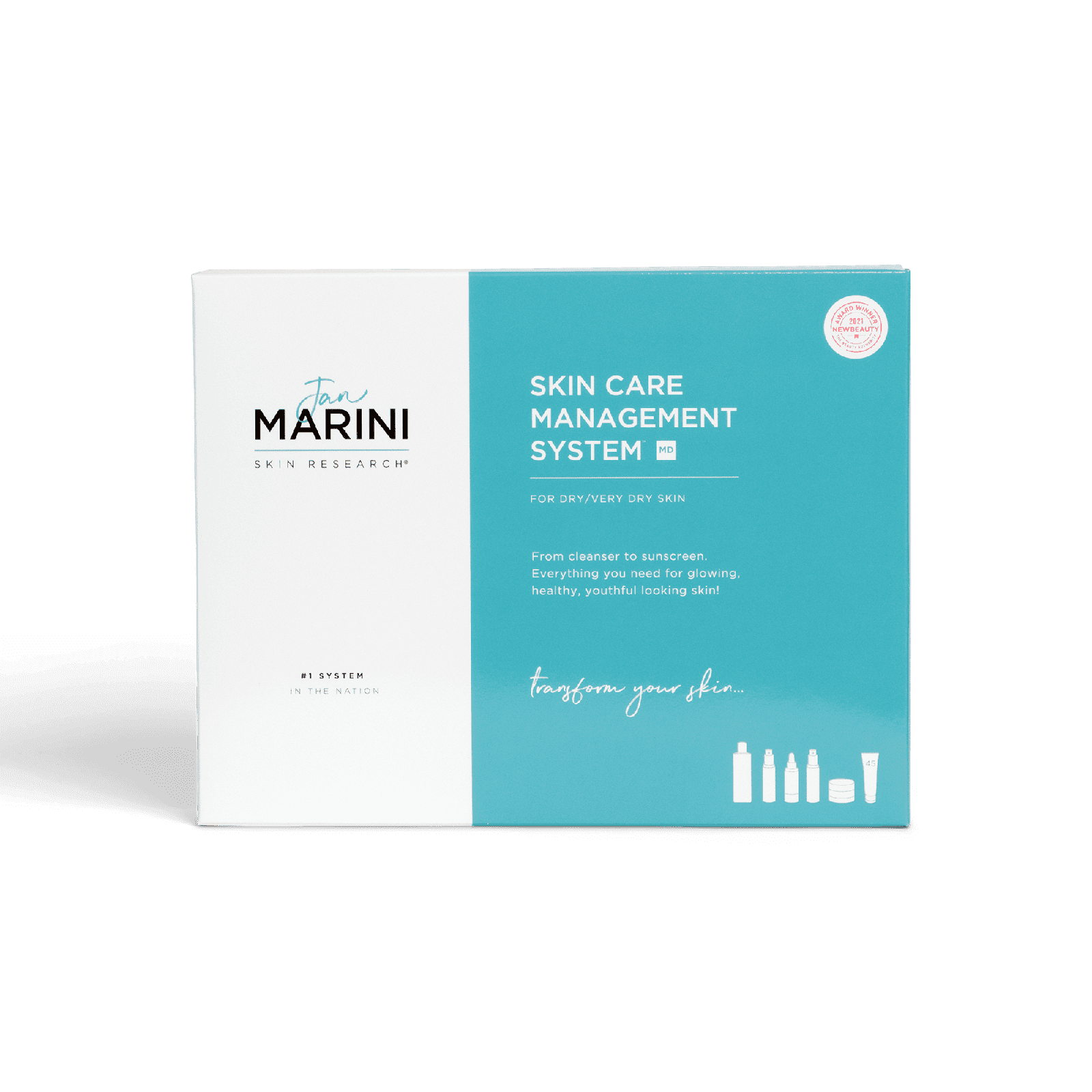 Jan Marini A Skin Care Management System - Dry /Very Dry with Marini Physical Protectant SPF 45 Tinted