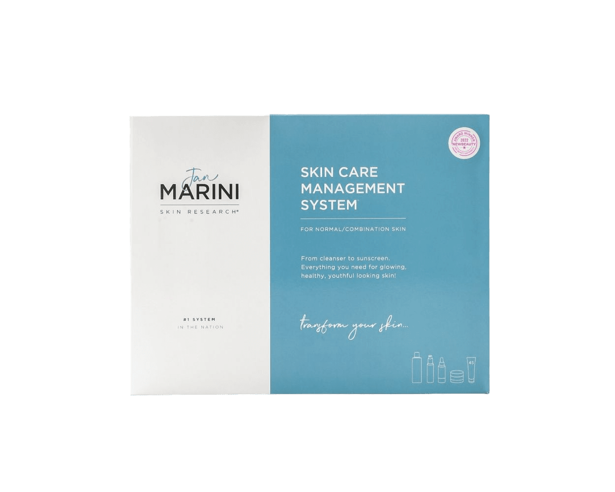 Jan Marini A Skin Care Management System – Normal Combo with Marini Physical Protectant SPF 45 Tinted