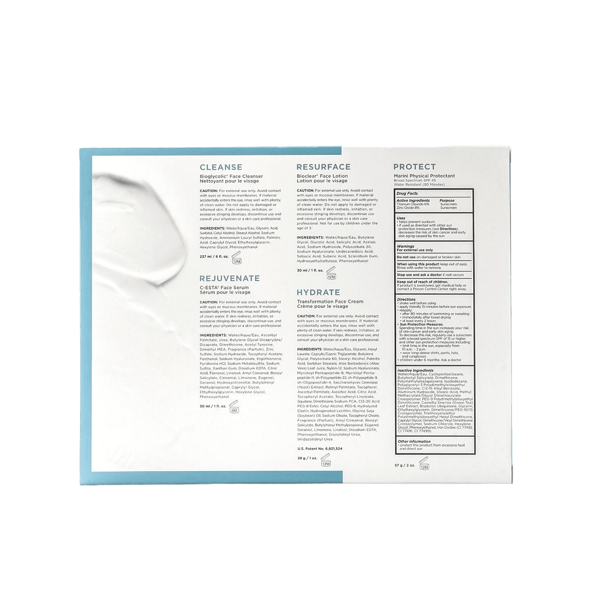 Jan Marini A Skin Care Management System – Normal Combo with Marini Physical Protectant SPF 45 Tinted