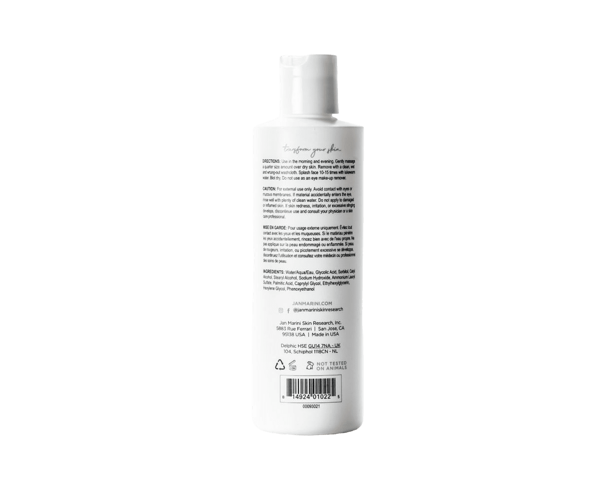 Jan Marini Bioglycolic Face Cleanser