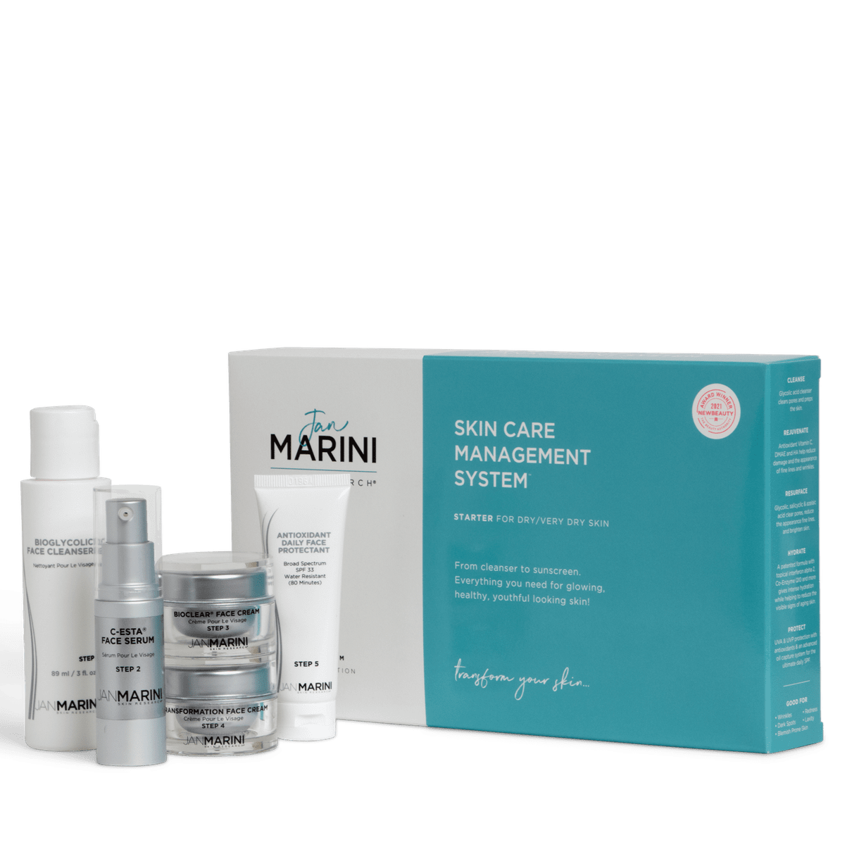 Jan Marini Starter Skin Care Management System - Dry/Very Dry